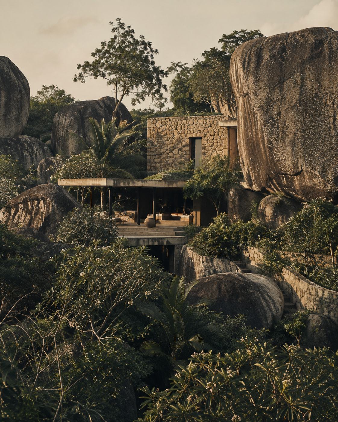 Kurunegala, rock villa